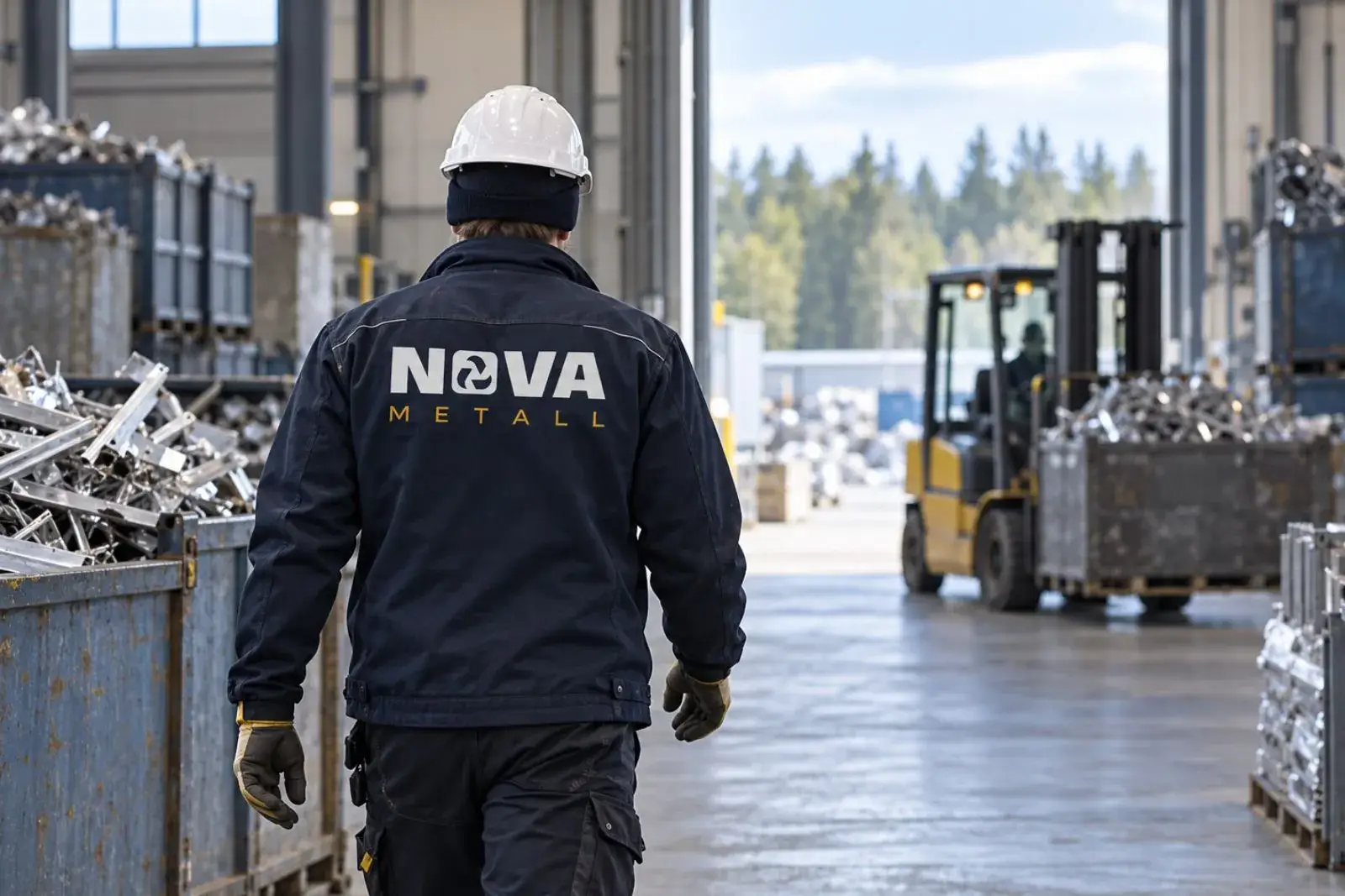 Medarbetare på Nova Metall
